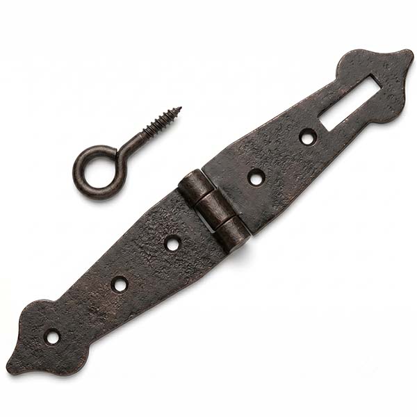 Metal Style Chiusura per Baule con Occhiolo Ferro Anticato MM182X30 - METAL STYLE
